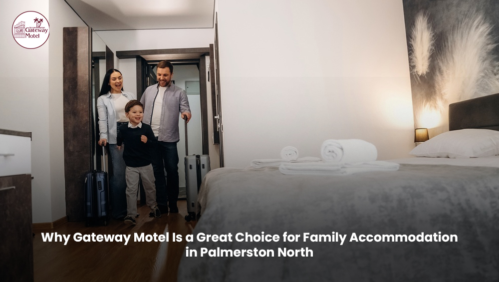 Family accommodation at Gateway Motel in Palmerston North