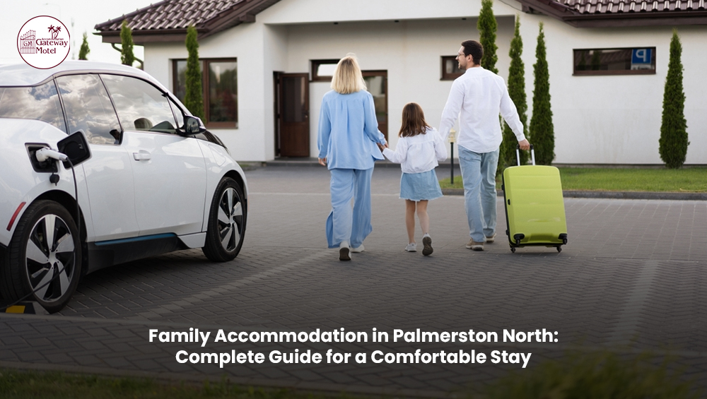 Family accommodation in Palmerston North with comfortable rooms